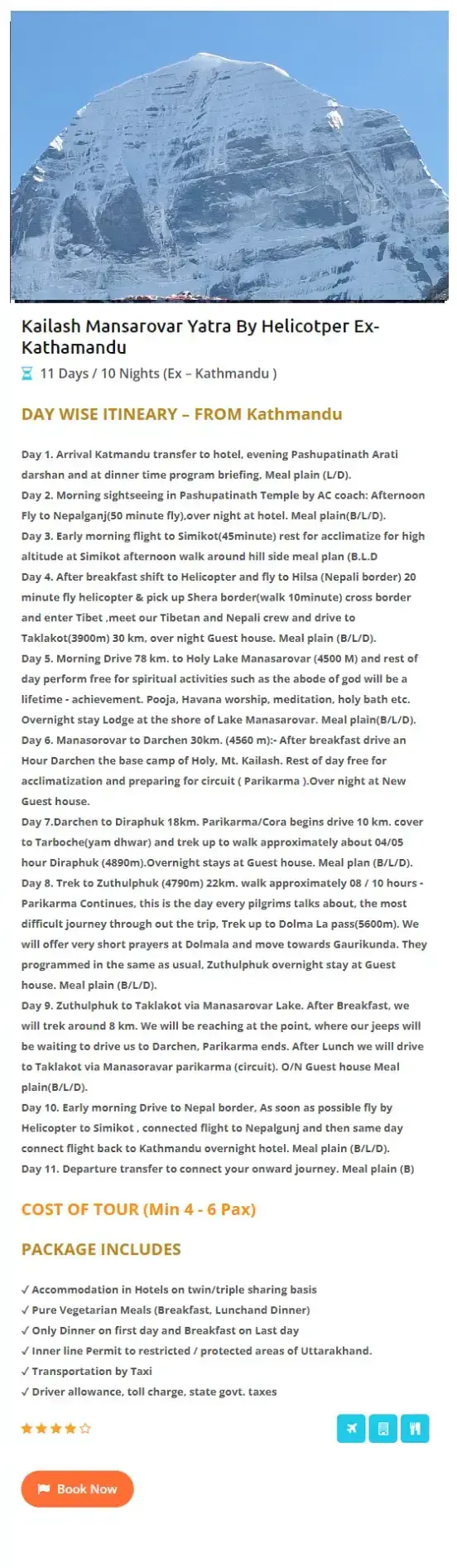 Adi Kailash Tour